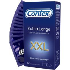 Презервативы Contex Extra Large увеличенного размера с силиконовой сма Фото
