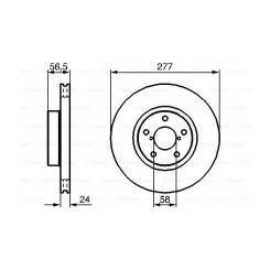 Тормозной диск Bosch 0 986 479 147 Фото 4