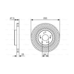 Тормозной диск Bosch 0 986 479 B02 Фото 4