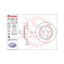Тормозной диск Brembo 08.8405.10 Фото