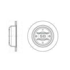 Тормозной диск HI-Q SD1032 Фото