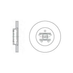 Тормозной диск HI-Q SD4001 Фото