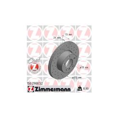 Тормозной диск ZIMMERMANN 150.2900.52 Фото
