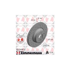 Тормозной диск ZIMMERMANN 150.3408.52 Фото