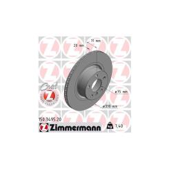 Тормозной диск ZIMMERMANN 150.3495.20 Фото