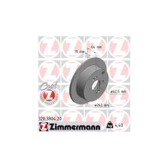 Тормозной диск ZIMMERMANN 320.3804.20 Фото