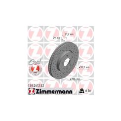 Тормозной диск ZIMMERMANN 430.2612.52 Фото