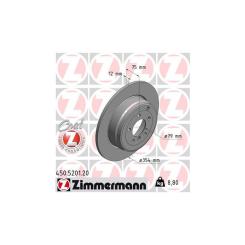 Тормозной диск ZIMMERMANN 450.5201.20 Фото