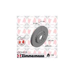 Тормозной диск ZIMMERMANN 470.5402.20 Фото