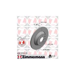 Тормозной диск ZIMMERMANN 600.3252.20 Фото