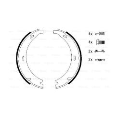 Тормозные колодки Bosch 0 986 487 543 Фото 4
