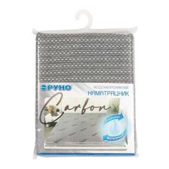 Наматрасник Руно Водонепроникний на гумці Carbon 160х200 см Фото 7