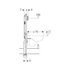 Инсталляция Geberit Duofix UP720 д / унитаза (8 см) Фото 4