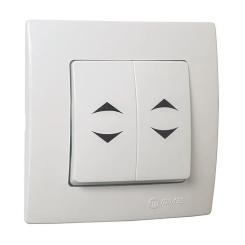 Переключатель MAKEL Lillium Natural Kare Белая Фото