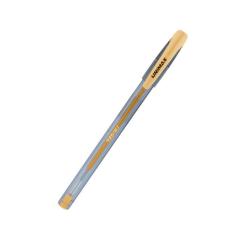 Ручка гелевая Unimax Trigel-2, золотая Фото 1