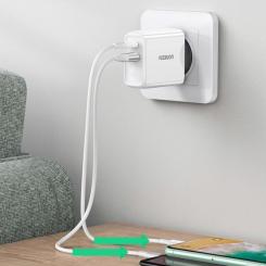 Зарядное устройство Ugreen CD170 36W USB + Type-C Charger (White) Фото 3