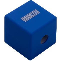 Точилка Buromax CUBE RUBBER TOUCH пластиковий корпус контейнер Фото 2
