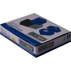 Точилка Buromax CUBE RUBBER TOUCH пластиковий корпус контейнер Фото 4