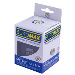 Подставка для ручек Buromax Rubber Touch Квадратная Черная Фото 1
