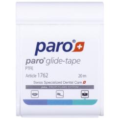 Зубная нить Paro Swiss glide-tape стрічка тефлонова 20 м Фото