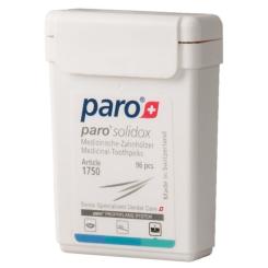 Зубочистки Paro Swiss solidox Медицинские двухсторонние 96 шт. Фото
