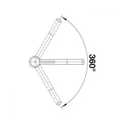 Смеситель Blanco KANO БІЛИЙ Фото 1