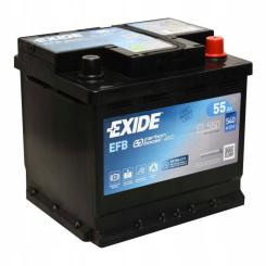 Аккумулятор автомобильный EXIDE START-STOP EFB 55A Фото 2