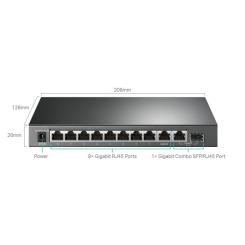 Коммутатор сетевой TP-Link TL-SG1210MPE Фото 2