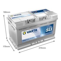 Аккумулятор автомобильный Varta Blue Dynamic 80Ah Фото 2