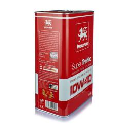 Моторное масло Wolver Super Traffic 10W-40 4л Фото 1