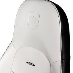 Кресло игровое Noblechairs Icon White/Black Фото 1