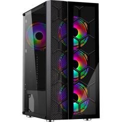 Корпус для ПК Frime Nucleus-U3-GLS-4DTRMLT16.6WP Фото