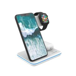 Зарядное устройство Canyon WS-303 3in1 Wireless charger Фото 2