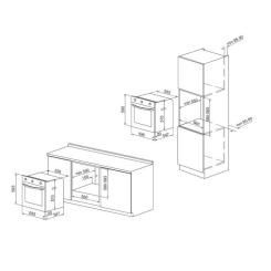 Духовой шкаф Pyramida PO 65 ME GBL (71) Фото 9