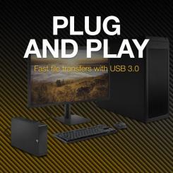 Внешний жесткий диск Seagate 3.5" 6TB Expansion Desktop Фото 8