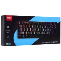 Клавиатура Ergo KB-930 Mini Blue Switch USB Black Фото 10