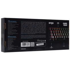 Клавиатура Ergo KB-930 Mini Blue Switch USB Black Фото 11