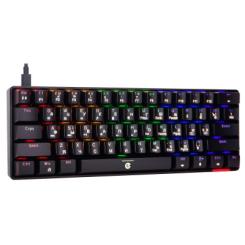 Клавиатура Ergo KB-930 Mini Blue Switch USB Black Фото 2