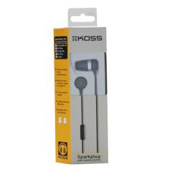 Наушники Koss Spark Plug VCb Noise Isolating Black Фото 1