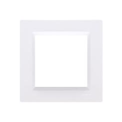 Рамка Simon 1x, белая Фото