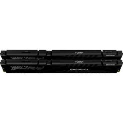 Модуль памяти для компьютера Kingston Fury (ex.HyperX) DDR5 32GB (2x16GB) 5600 MHz Beast Black Фото 1