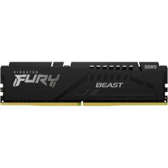 Модуль памяти для компьютера Kingston Fury (ex.HyperX) DDR5 32GB (2x16GB) 5600 MHz Beast Black Фото 2