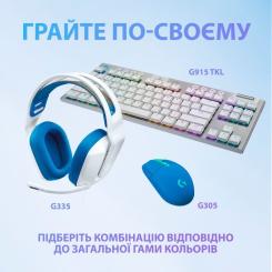 Наушники Logitech G335 Wired Gaming White Фото 7