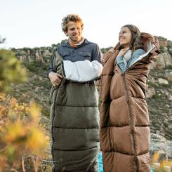 Спальный мешок Naturehike U350 NH20MSD07 Hollow Cotton Right Brown Фото 2