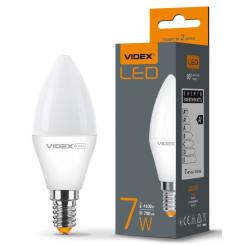 Лампочка Videx LED C37e 7W E14 4100K Фото 2
