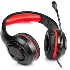 Наушники REAL-EL GDX-7590 Black/Red Фото 3