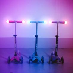 Самокат Micro Mini Deluxe Magic Pink LED Фото 4