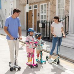 Самокат Micro Mini Deluxe Magic Pink LED Фото 7