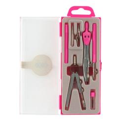 Готовальня ZiBi BASIS 7 предметов, розовый, KIDS Line Фото 1