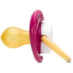 Пустышка Baboo Me To You 0+ мес. фиолетовая Фото 1